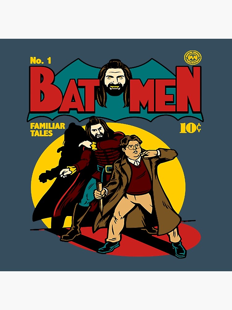 Comic What We Do In The Shadows Throw Pillow - Image 2