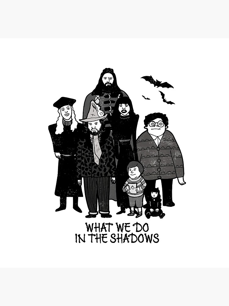 What We Do In The Shadows Horror Movie Throw Pillow - Image 2
