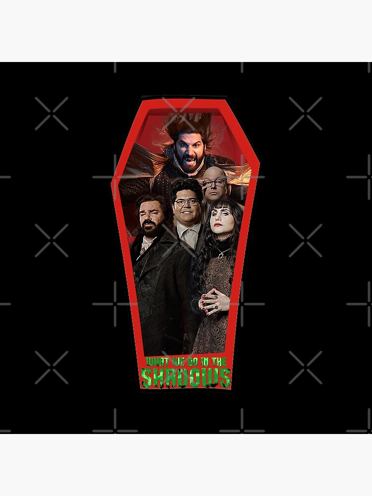 What We Do In The Shadows Casts Throw Pillow - Image 2