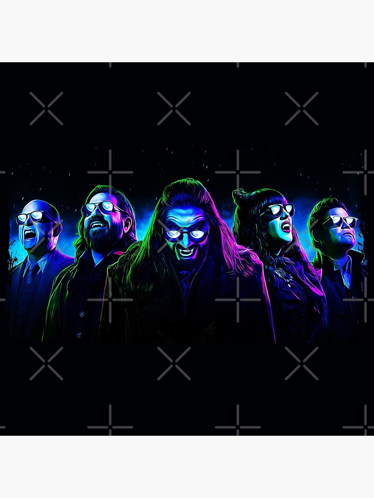 What We Do In The Shadows Full Cast Throw Pillow - Image 2