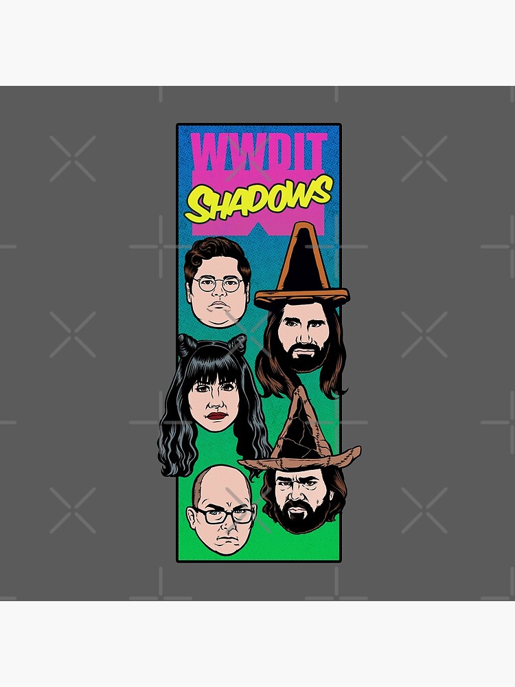 What We Do In The Shadows Comic Book Throw Pillow - Image 2