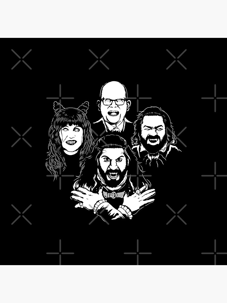 Halloween Vampires What We Do In The Shadows Throw Pillow - Image 2