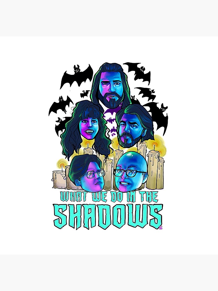 What We Do In The Shadows Graphic Throw Pillow - Image 2