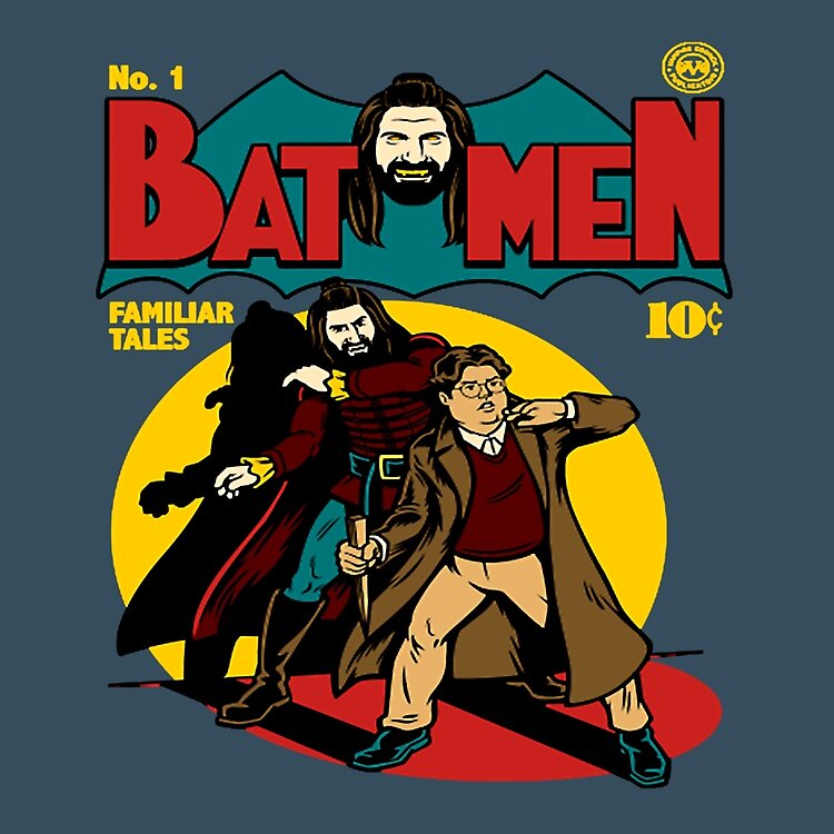 Comic What We Do In The Shadows Tote Bag - Image 2