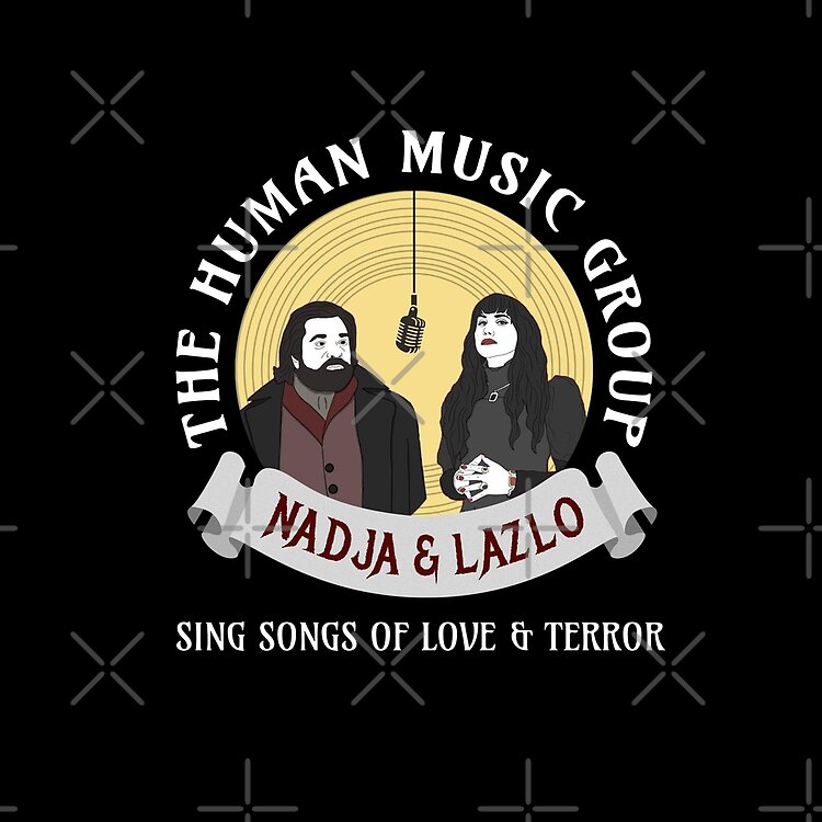 What We Do In The Shadows Human Music Group Nadja And Laszlo Tote Bag - Image 2