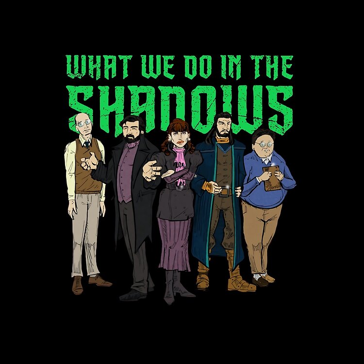 Horror Tv Series What We Do In The Shadows Tote Bag - Image 2