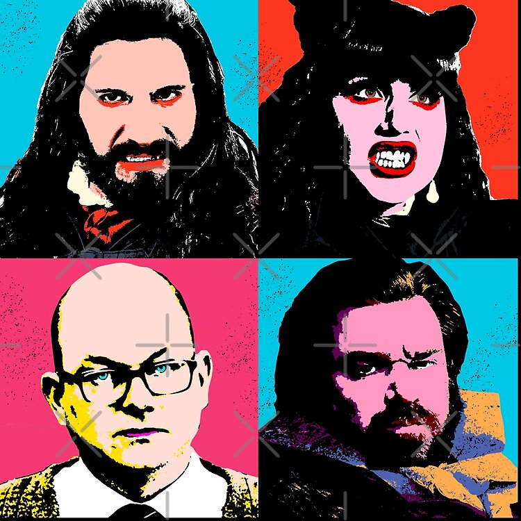 Vampire Warhol In The Shadows Tote Bag - Image 2