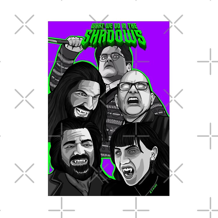 What We Do Shadows Comedy Horror Movie Tote Bag - Image 2