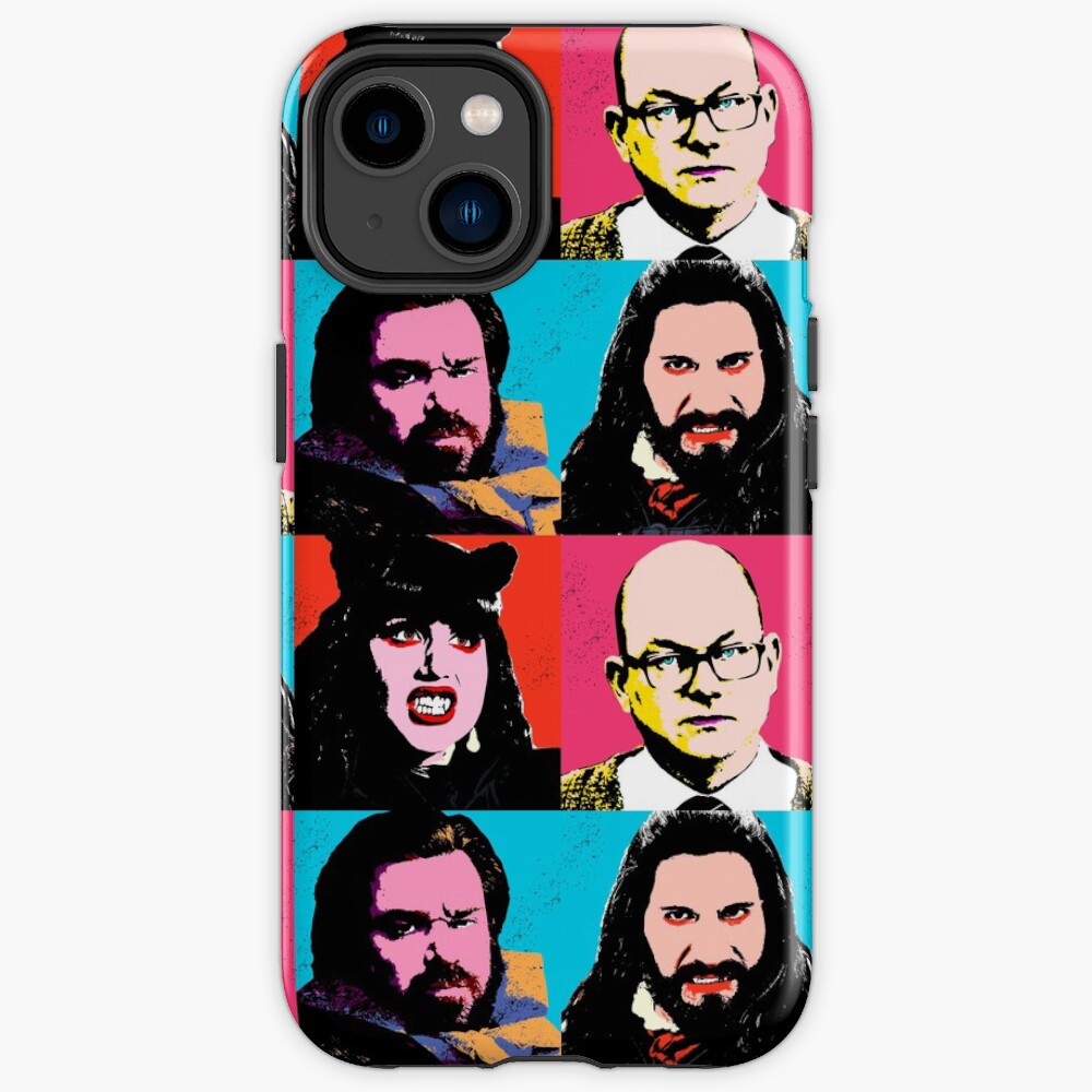 Vampire Warhol In The Shadows Iphone Case