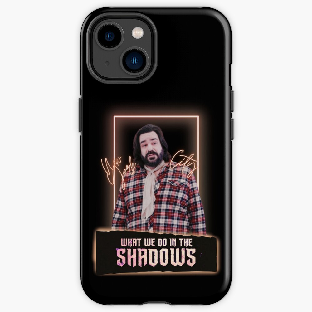 Laszlo Neon In The Shadows Iphone Case
