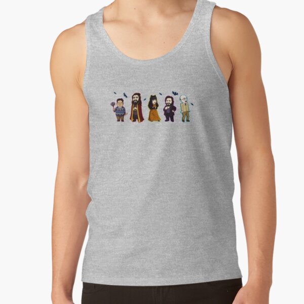 What We Do In The Shadows Gang Chibi Funny Tank Top - Image 3