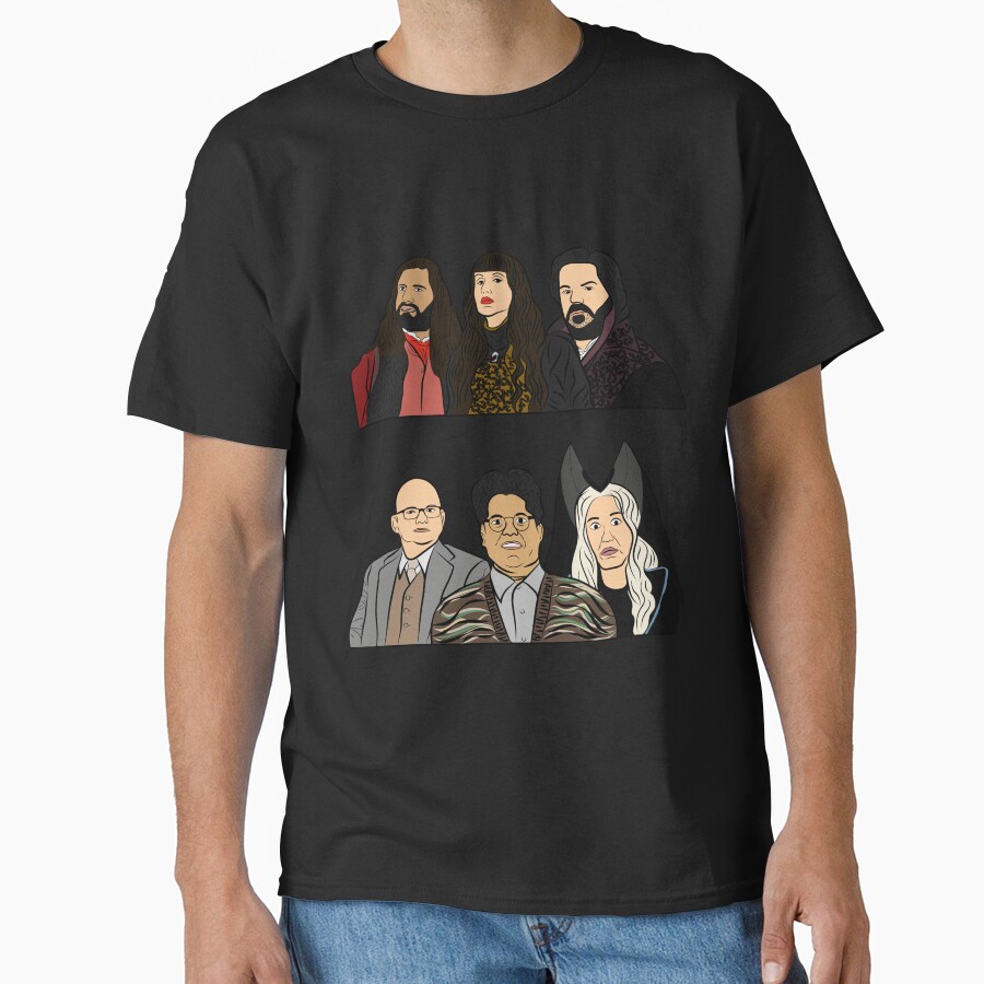 All Characters What We Do In The Shadows T-shirt - Image 2