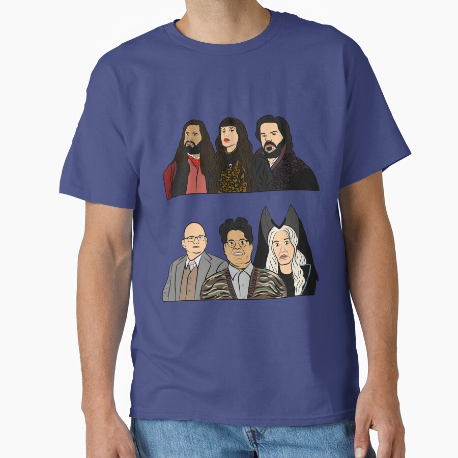 All Characters What We Do In The Shadows T-shirt - Image 4