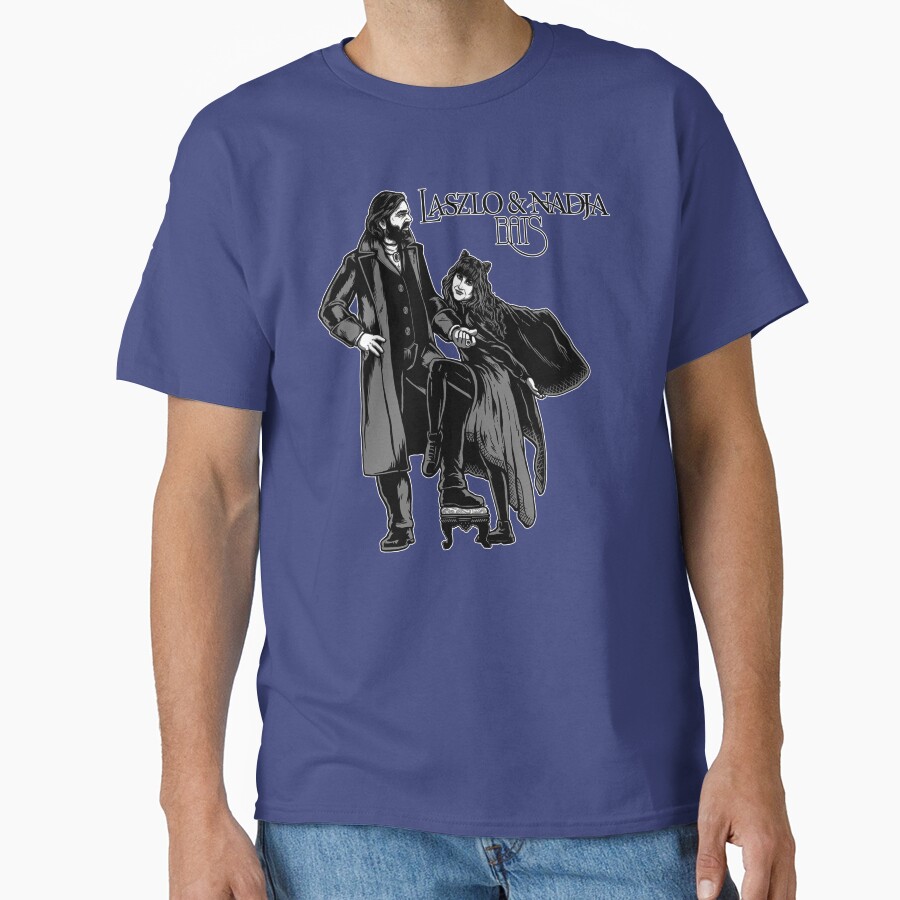 Laszlo And Nadja Album Cover T-shirt - Image 4