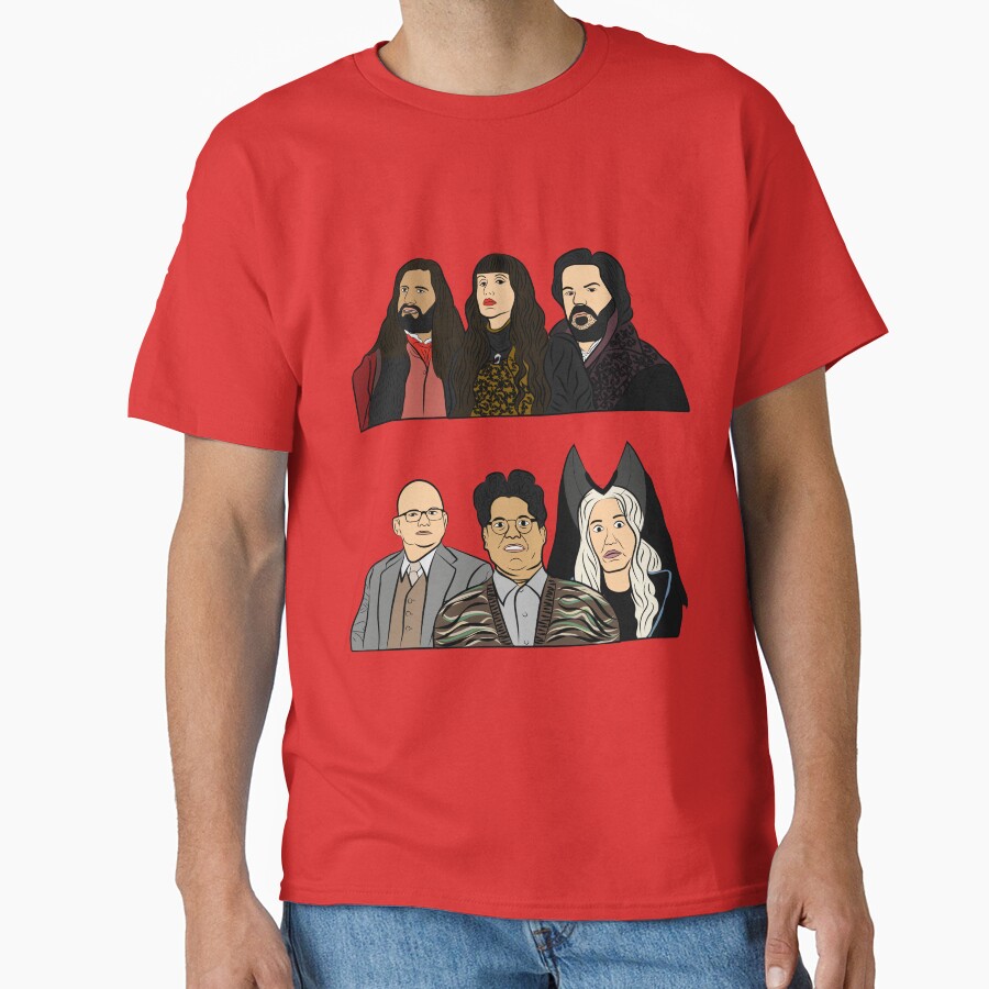 All Characters What We Do In The Shadows T-shirt - Image 5