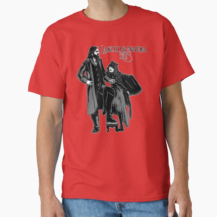 Laszlo And Nadja Album Cover T-shirt - Image 5