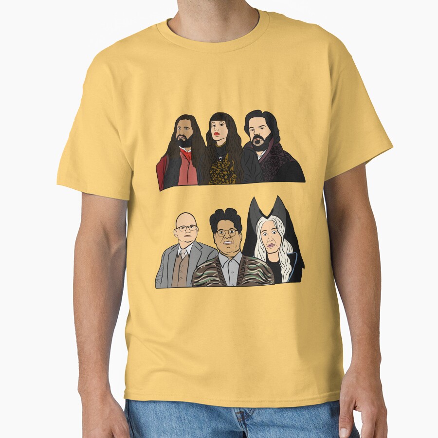 All Characters What We Do In The Shadows T-shirt - Image 6