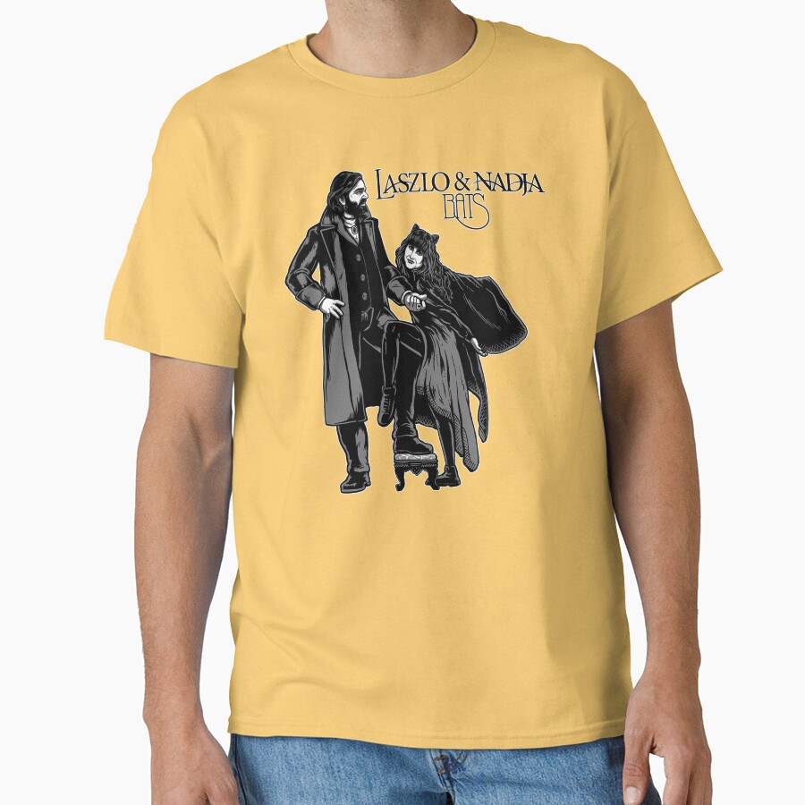 Laszlo And Nadja Album Cover T-shirt - Image 6