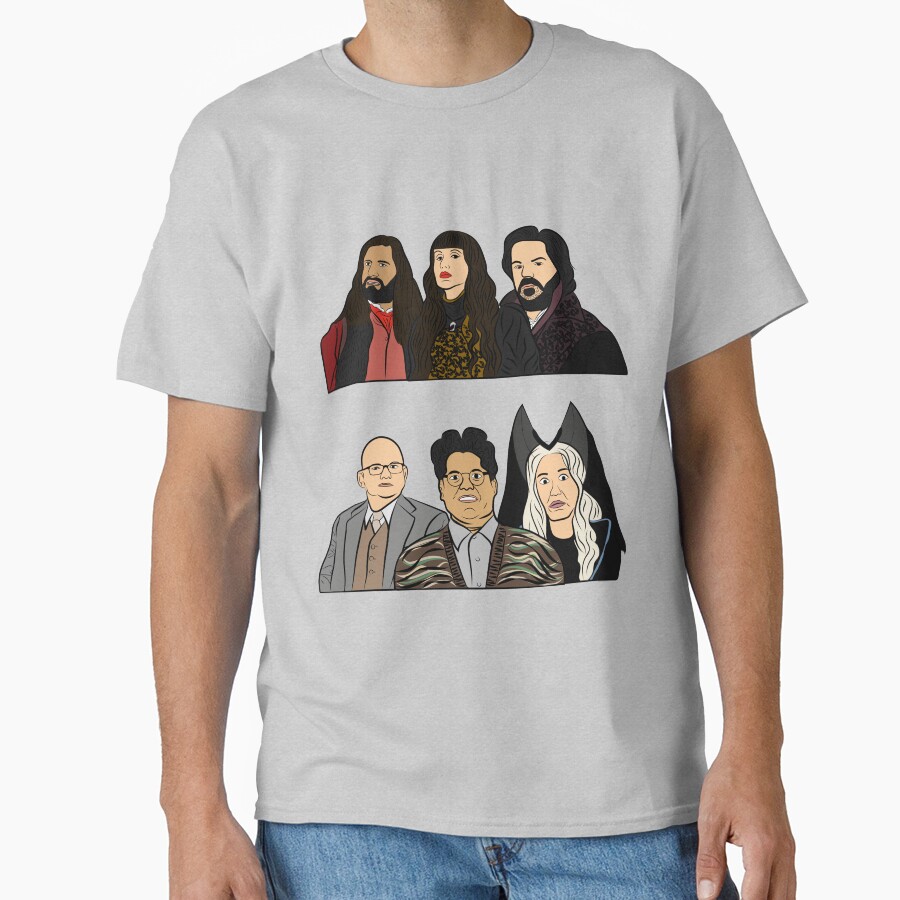All Characters What We Do In The Shadows T-shirt - Image 3