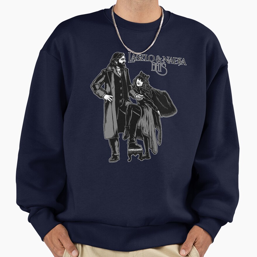 Laszlo And Nadja Album Cover Sweatshirt