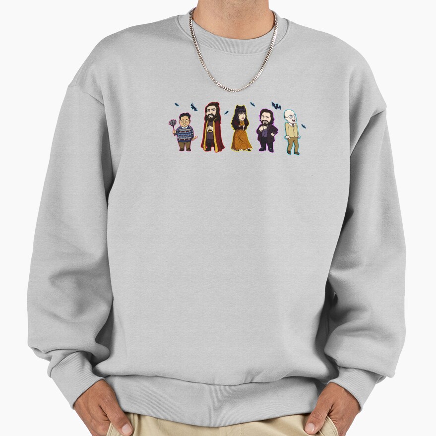 What We Do In The Shadows Gang Chibi Funny Sweatshirt - Image 4