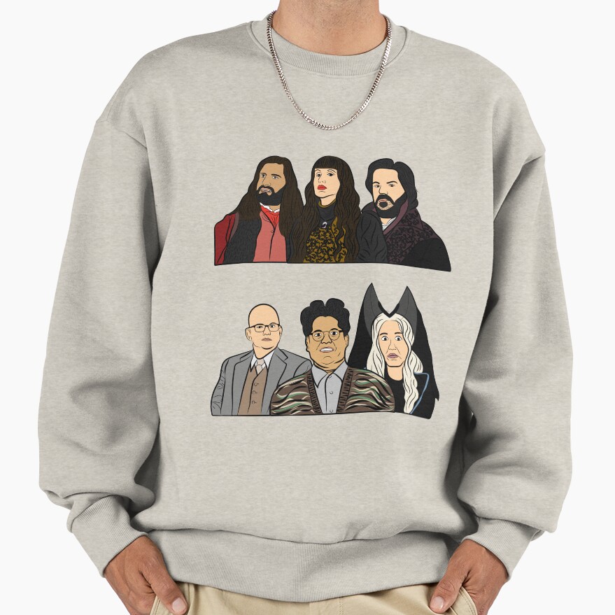 All Characters What We Do In The Shadows Sweatshirt - Image 3