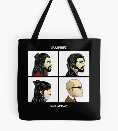 Colin Laszlo Jackie Nadja In The Shadows Chibi Movie Tote Bag