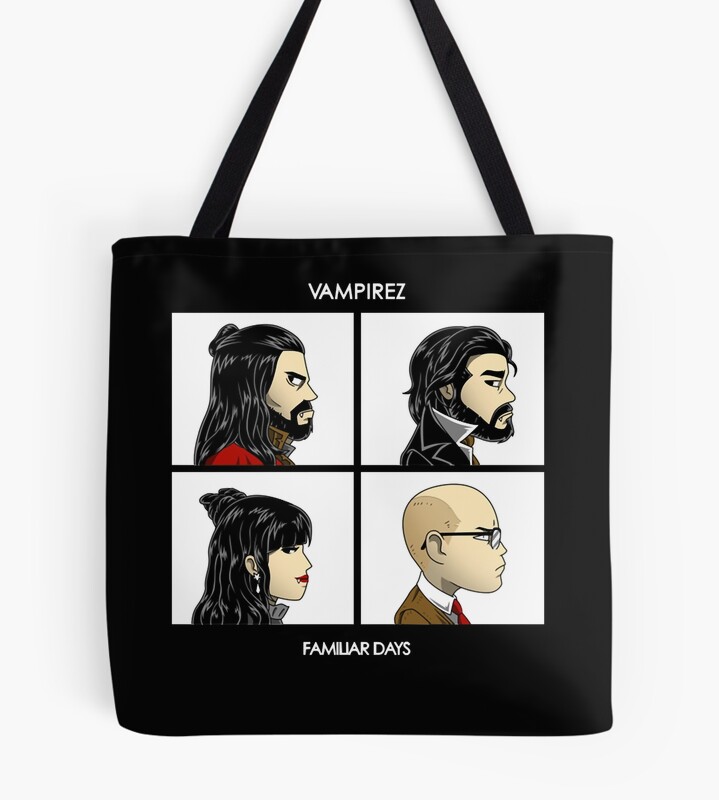 Colin Laszlo Jackie Nadja In The Shadows Chibi Movie Tote Bag