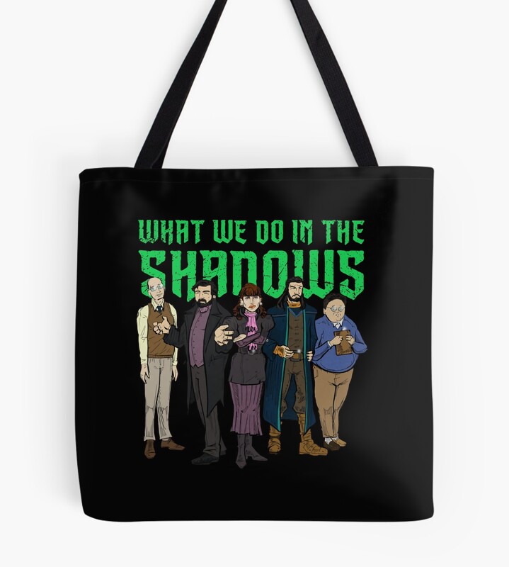 Horror Tv Series What We Do In The Shadows Tote Bag