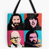 Vampire Warhol In The Shadows Tote Bag