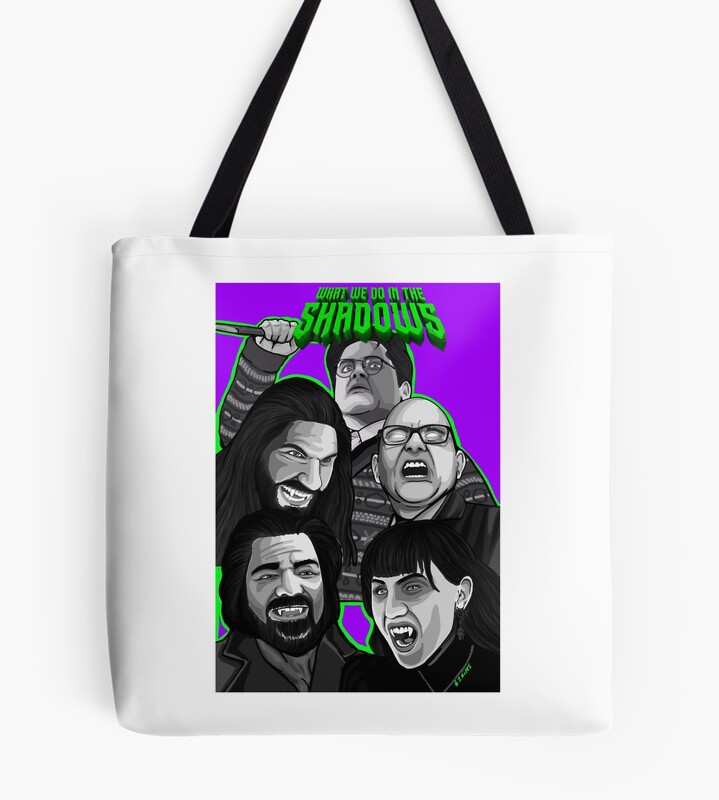 What We Do Shadows Comedy Horror Movie Tote Bag