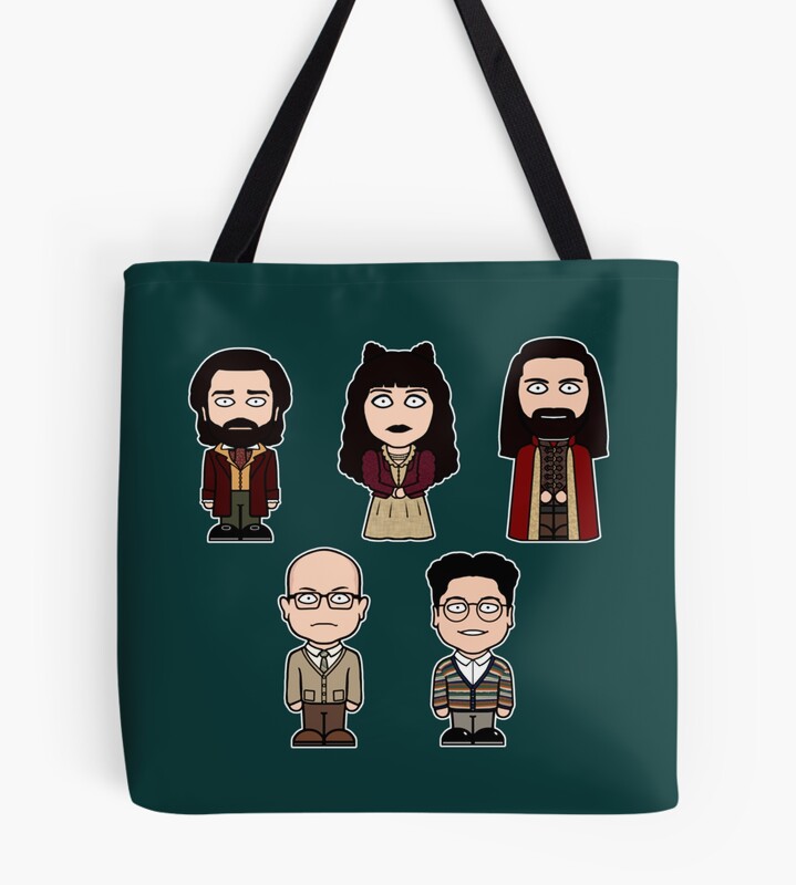 Team What We Do In The Shadows Tote Bag