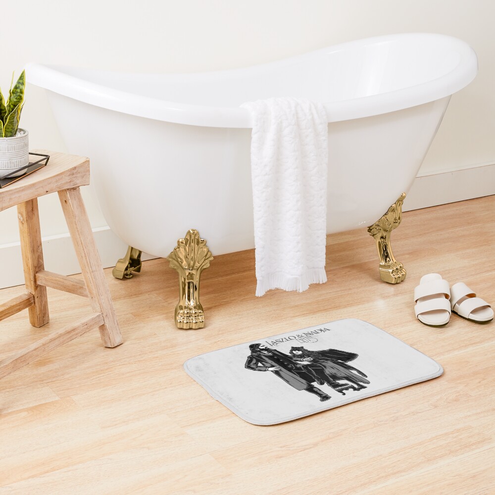 Laszlo And Nadja Album Cover Bath Mat - Image 2