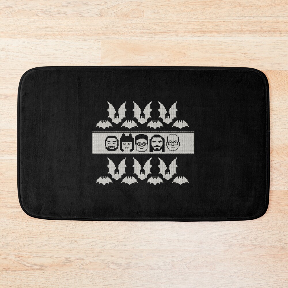 Ugly Christmas Wwdits Edition Bath Mat