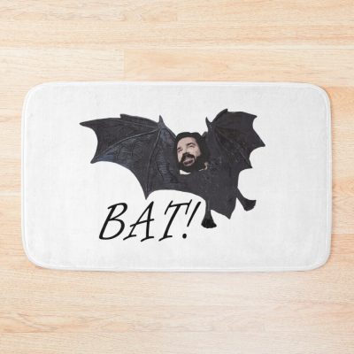 Funny Laszlo Bat Jackie Daytona Bath Mat