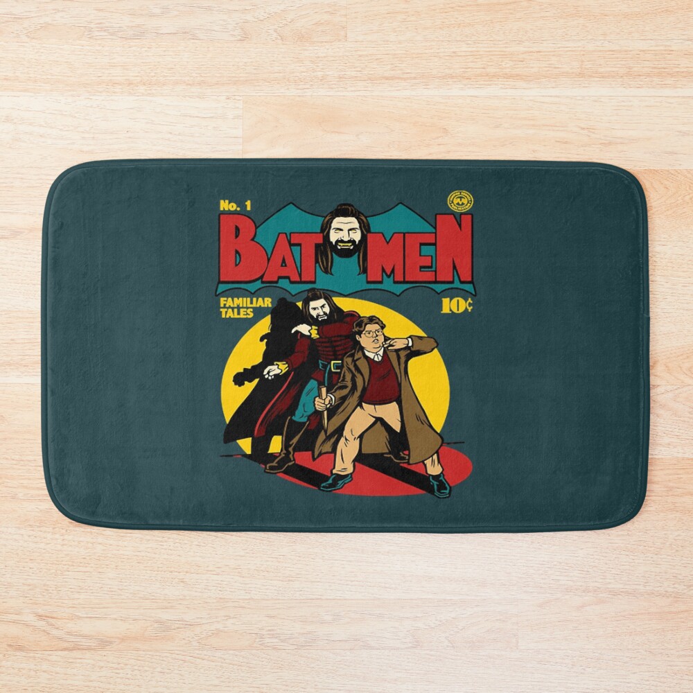 Comic What We Do In The Shadows Bath Mat