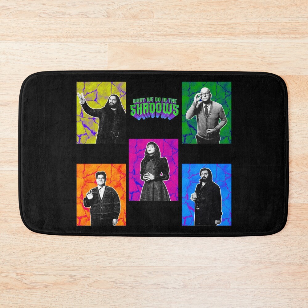 What We Do In The Shadows Set Bath Mat