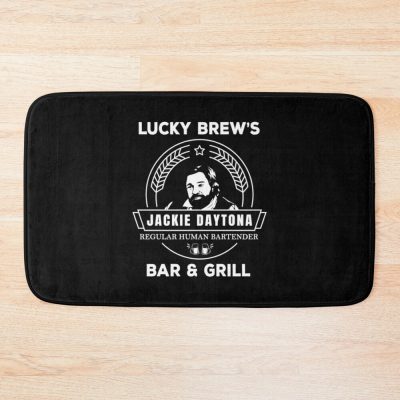 Jackie Daytona Lucky Brew S Bar And Grill Bath Mat
