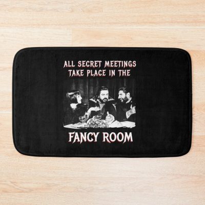 What We Do In The Shadows All Secret Meetings Take Place In The Fancy Room Bath Mat
