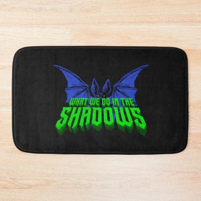What We Do In The Shadows Bat Logo Bath Mat
