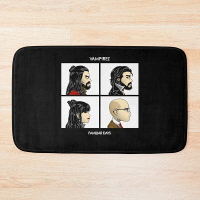 Colin Laszlo Jackie Nadja In The Shadows Chibi Movie Bath Mat
