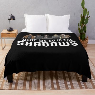 Country Music What We Do In The Shadows Squad Throw Blanket