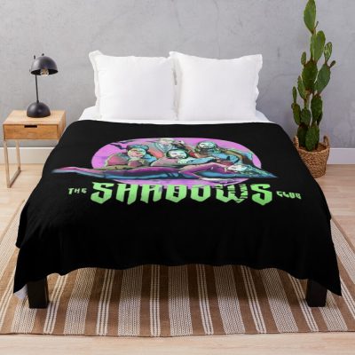 The Shadow Club What We Do In The Shadows Throw Blanket