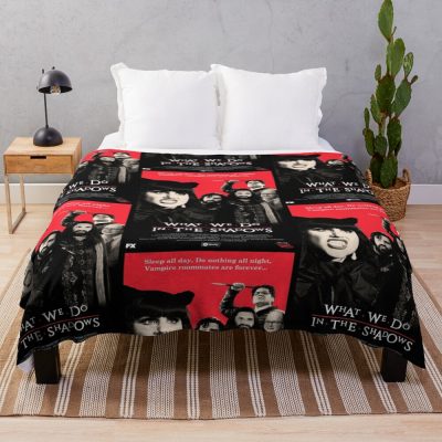 Nadja Laszlo Nandor Colin Robinson And Guillermo Lost Boys Style Throw Blanket