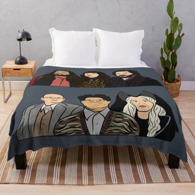 What We Do In The Shadows Funny Characters Throw Blanket