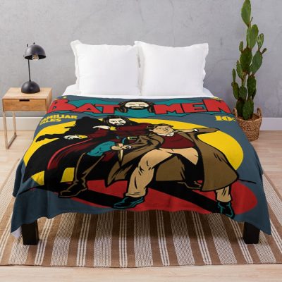 Comic What We Do In The Shadows Throw Blanket