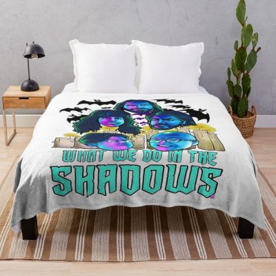 What We Do In The Shadows Graphic Throw Blanket