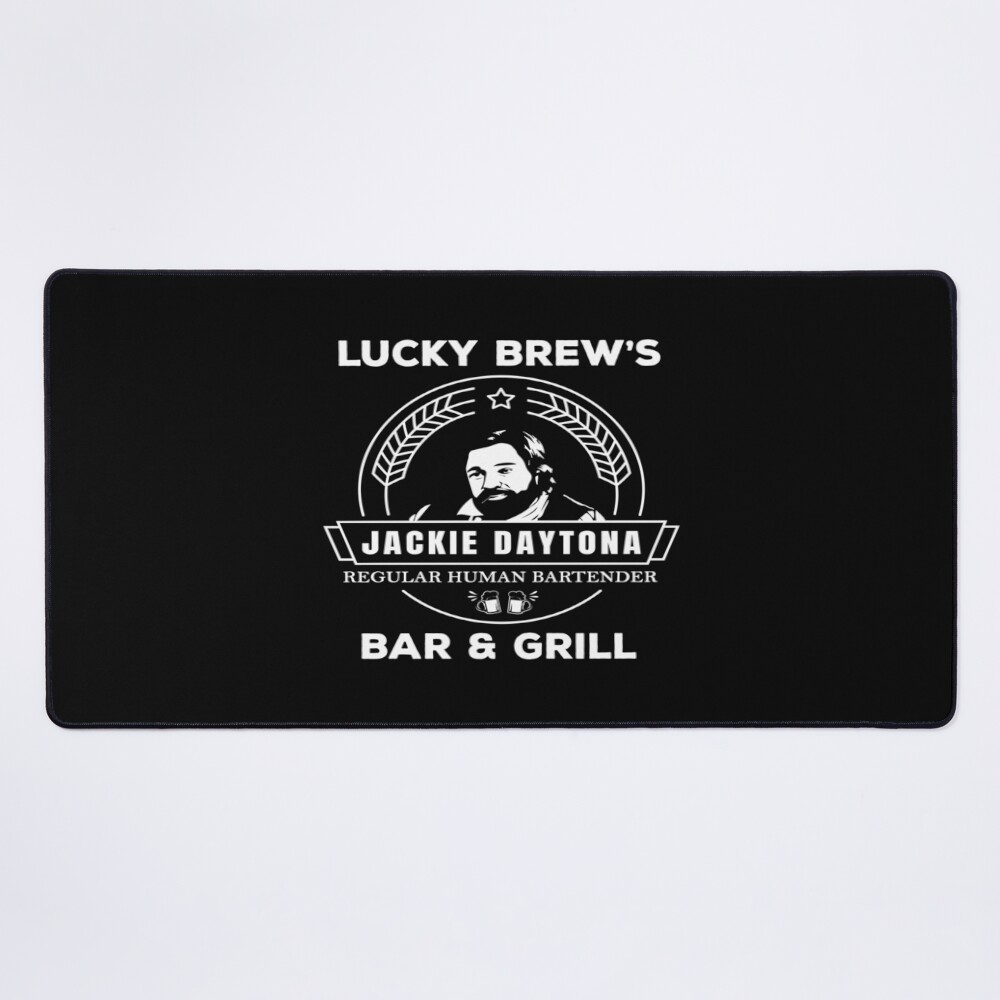 Jackie Daytona Lucky Brew S Bar And Grill Mouse Pad