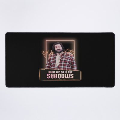 Laszlo Neon In The Shadows Mouse Pad