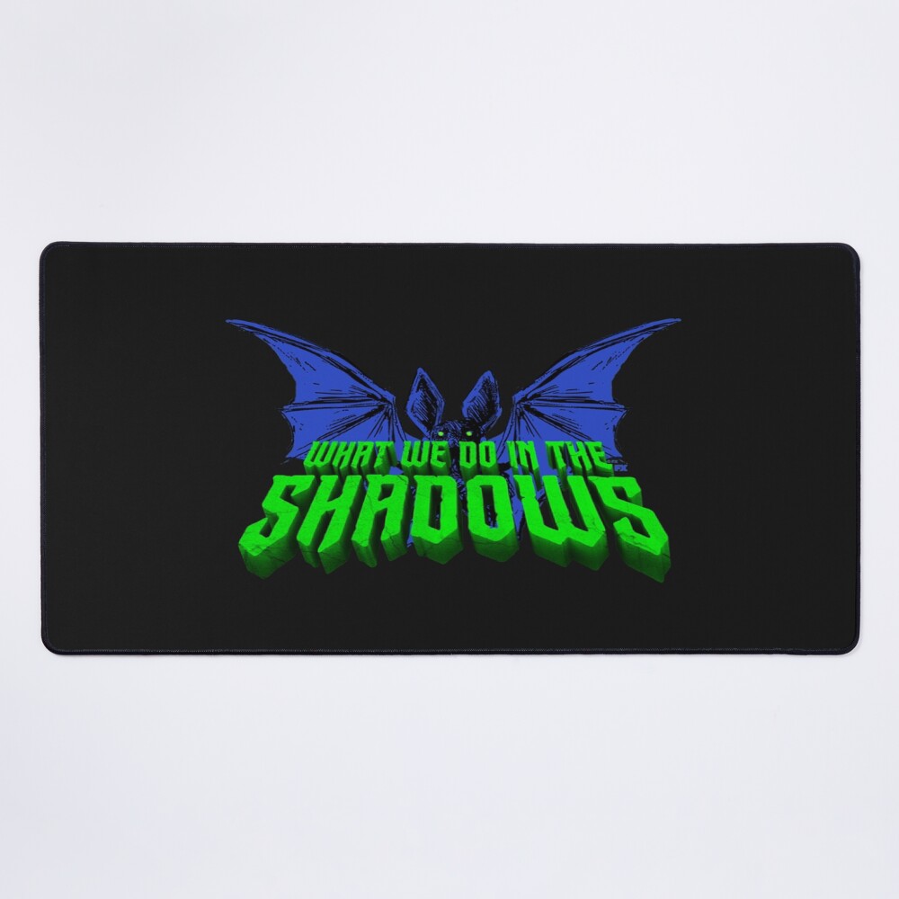 What We Do In The Shadows Bat Logo Mouse Pad